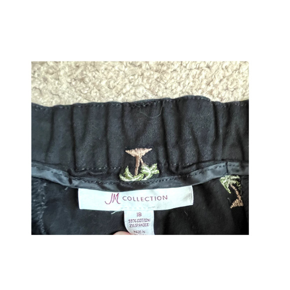 Vintage Women's JM Collection Embroidered Pants 18 - Picture 3 of 6